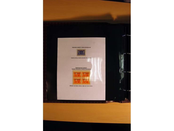 1930, Spezialsammlung der Allthing-Ausgaben, ungebraucht und gestempelt sowie mit zahlreichen Briefen und Karten, dabei viel 