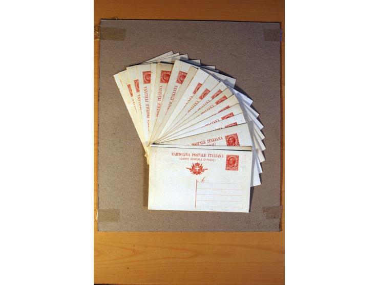 1877/1980 (ca.), Posten mit rund 370 Briefen, Karten und  vielen Ganzsachen (u.a. 20mal P 45), dabei auch Bedarfspost mit Pak