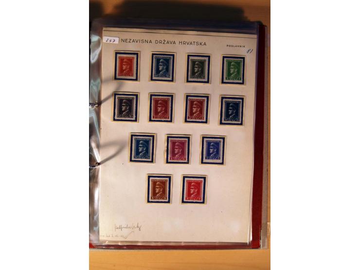 1941/44, kleiner Posten mit über 30 Briefen und Karten, dabei viel Luftpost, Zensuren und Auslandspost, dazu von der Freimark