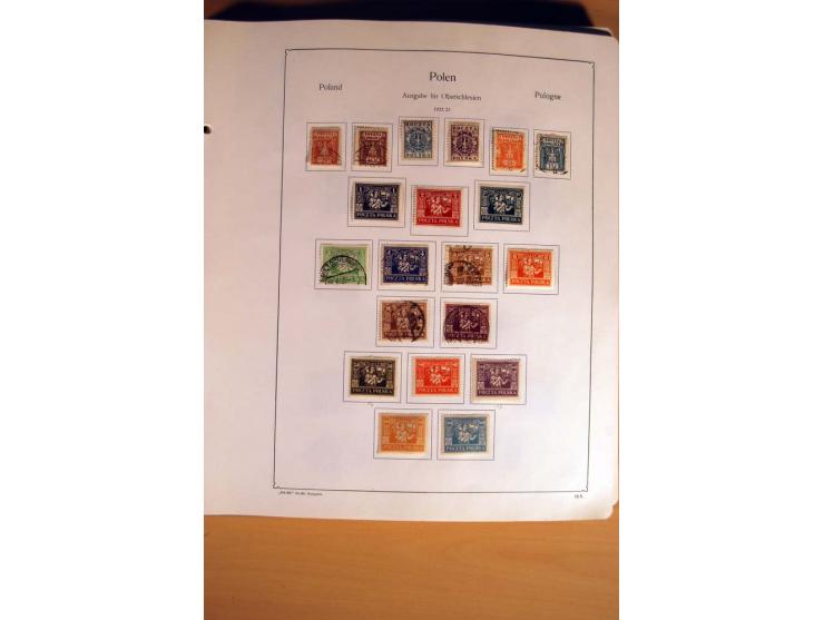  1840/1990, ungebrauchte, postfrische und gestempelte Sammlung mit vielen Briefen ab Vorphila und Russland in Polen gebraucht