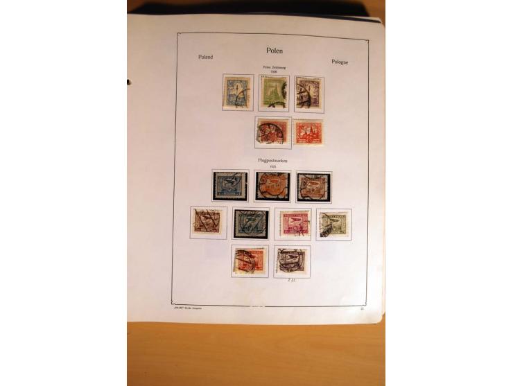  1840/1990, ungebrauchte, postfrische und gestempelte Sammlung mit vielen Briefen ab Vorphila und Russland in Polen gebraucht