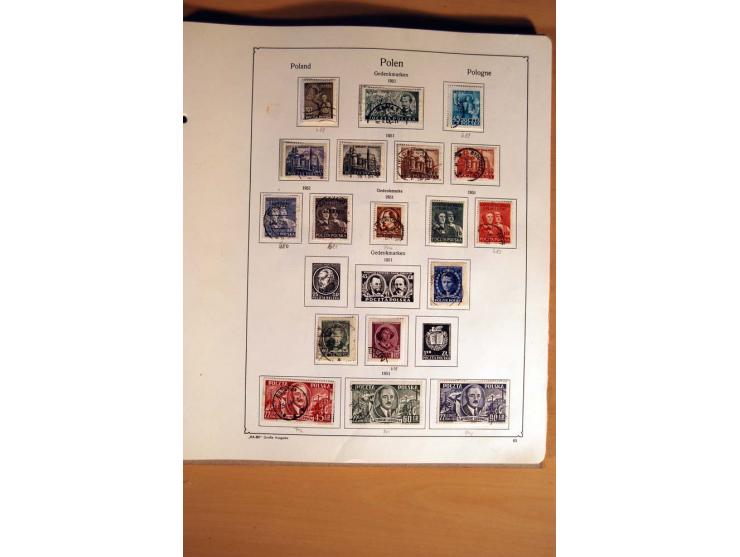  1840/1990, ungebrauchte, postfrische und gestempelte Sammlung mit vielen Briefen ab Vorphila und Russland in Polen gebraucht