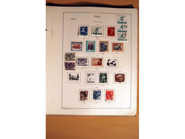  1840/1990, ungebrauchte, postfrische und gestempelte Sammlung mit vielen Briefen ab Vorphila und Russland in Polen gebraucht