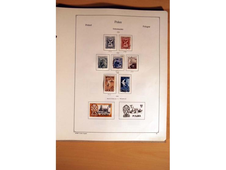  1840/1990, ungebrauchte, postfrische und gestempelte Sammlung mit vielen Briefen ab Vorphila und Russland in Polen gebraucht