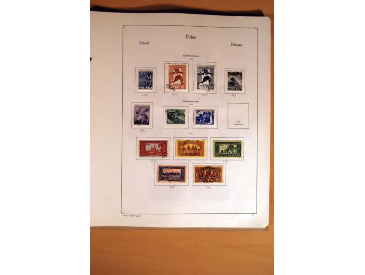  1840/1990, ungebrauchte, postfrische und gestempelte Sammlung mit vielen Briefen ab Vorphila und Russland in Polen gebraucht