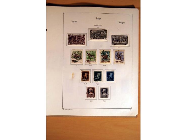  1840/1990, ungebrauchte, postfrische und gestempelte Sammlung mit vielen Briefen ab Vorphila und Russland in Polen gebraucht