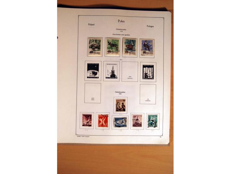  1840/1990, ungebrauchte, postfrische und gestempelte Sammlung mit vielen Briefen ab Vorphila und Russland in Polen gebraucht