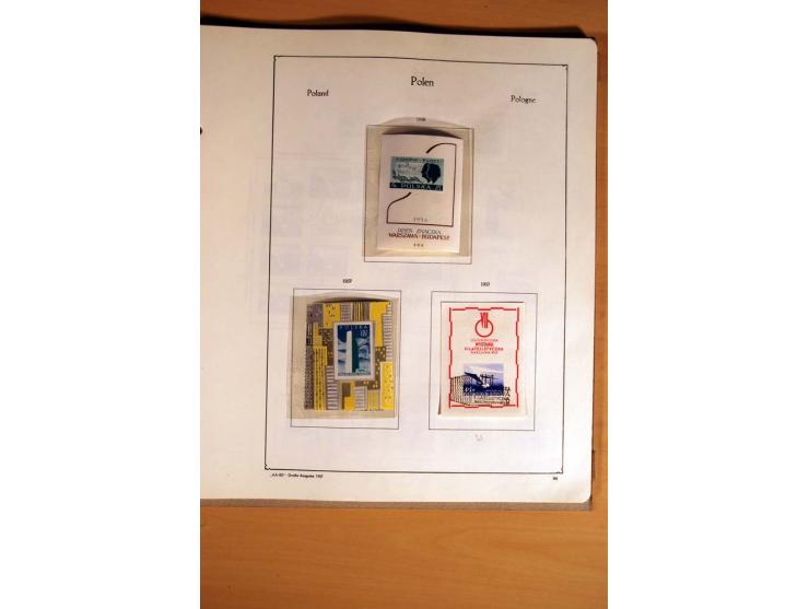  1840/1990, ungebrauchte, postfrische und gestempelte Sammlung mit vielen Briefen ab Vorphila und Russland in Polen gebraucht