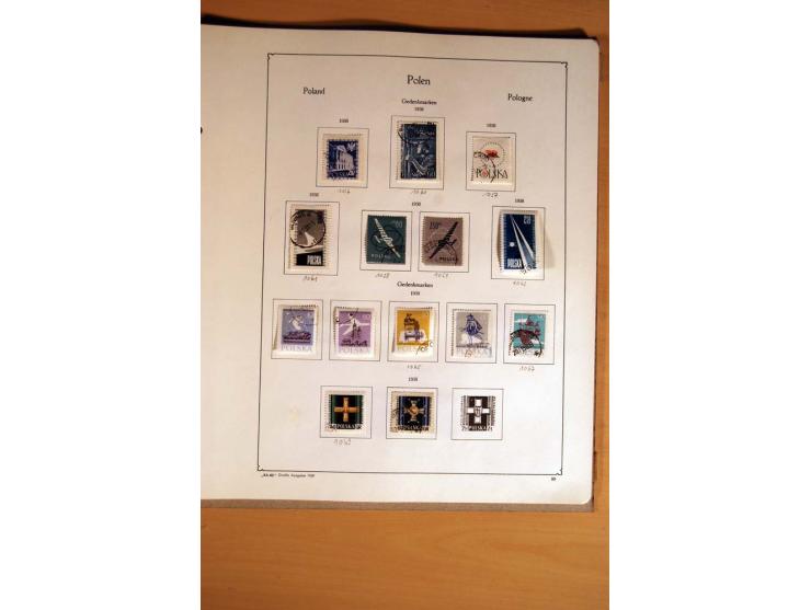  1840/1990, ungebrauchte, postfrische und gestempelte Sammlung mit vielen Briefen ab Vorphila und Russland in Polen gebraucht