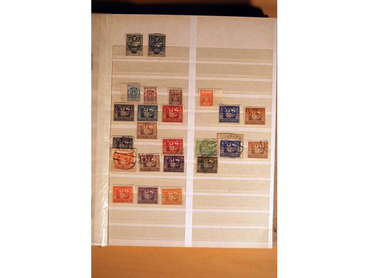 1860/1983, ungebrauchte, postfrische und gestempelte Sammlung mit Mi.-Nr. 1 im Steckbuch und in 2 Schaubek-Alben (Mi. nach An