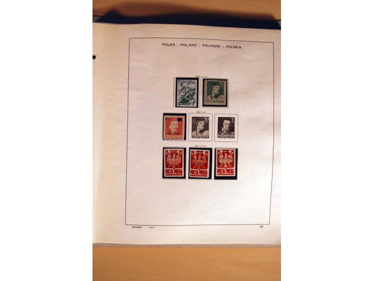 1860/1983, ungebrauchte, postfrische und gestempelte Sammlung mit Mi.-Nr. 1 im Steckbuch und in 2 Schaubek-Alben (Mi. nach An