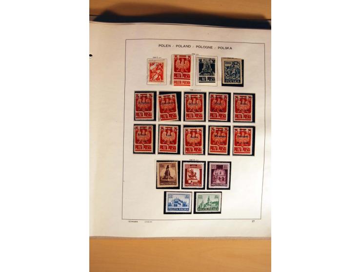1860/1983, ungebrauchte, postfrische und gestempelte Sammlung mit Mi.-Nr. 1 im Steckbuch und in 2 Schaubek-Alben (Mi. nach An
