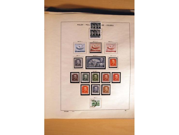 1860/1983, ungebrauchte, postfrische und gestempelte Sammlung mit Mi.-Nr. 1 im Steckbuch und in 2 Schaubek-Alben (Mi. nach An