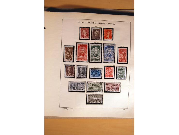 1860/1983, ungebrauchte, postfrische und gestempelte Sammlung mit Mi.-Nr. 1 im Steckbuch und in 2 Schaubek-Alben (Mi. nach An