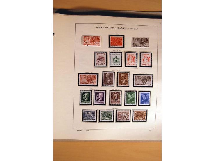 1860/1983, ungebrauchte, postfrische und gestempelte Sammlung mit Mi.-Nr. 1 im Steckbuch und in 2 Schaubek-Alben (Mi. nach An