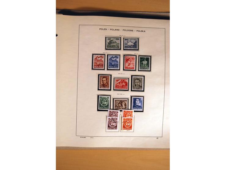 1860/1983, ungebrauchte, postfrische und gestempelte Sammlung mit Mi.-Nr. 1 im Steckbuch und in 2 Schaubek-Alben (Mi. nach An