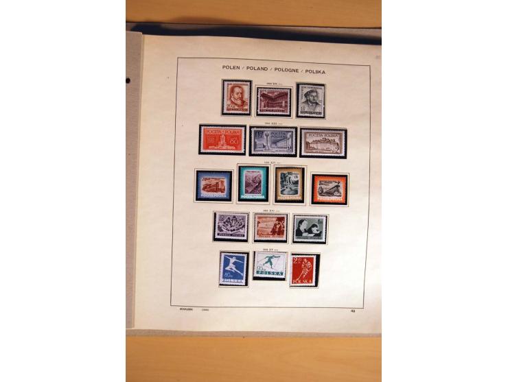 1860/1983, ungebrauchte, postfrische und gestempelte Sammlung mit Mi.-Nr. 1 im Steckbuch und in 2 Schaubek-Alben (Mi. nach An
