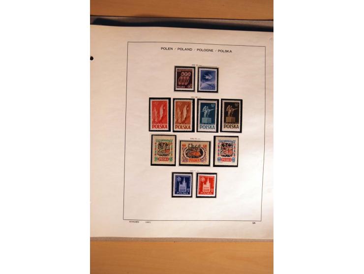 1860/1983, ungebrauchte, postfrische und gestempelte Sammlung mit Mi.-Nr. 1 im Steckbuch und in 2 Schaubek-Alben (Mi. nach An