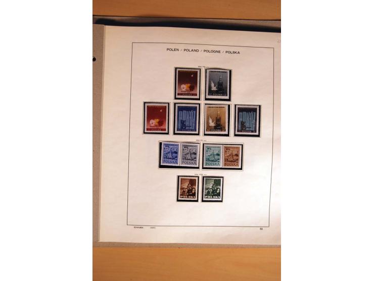 1860/1983, ungebrauchte, postfrische und gestempelte Sammlung mit Mi.-Nr. 1 im Steckbuch und in 2 Schaubek-Alben (Mi. nach An