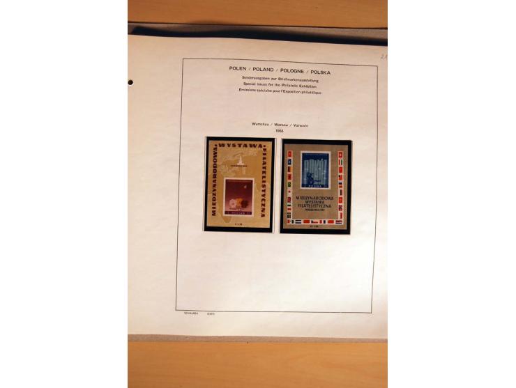1860/1983, ungebrauchte, postfrische und gestempelte Sammlung mit Mi.-Nr. 1 im Steckbuch und in 2 Schaubek-Alben (Mi. nach An