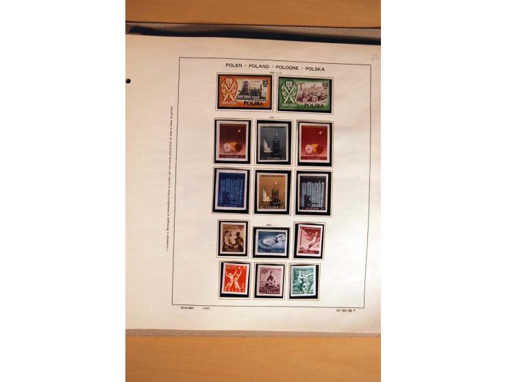 1860/1983, ungebrauchte, postfrische und gestempelte Sammlung mit Mi.-Nr. 1 im Steckbuch und in 2 Schaubek-Alben (Mi. nach An