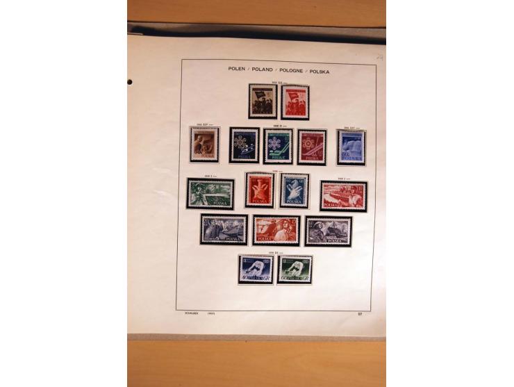 1860/1983, ungebrauchte, postfrische und gestempelte Sammlung mit Mi.-Nr. 1 im Steckbuch und in 2 Schaubek-Alben (Mi. nach An