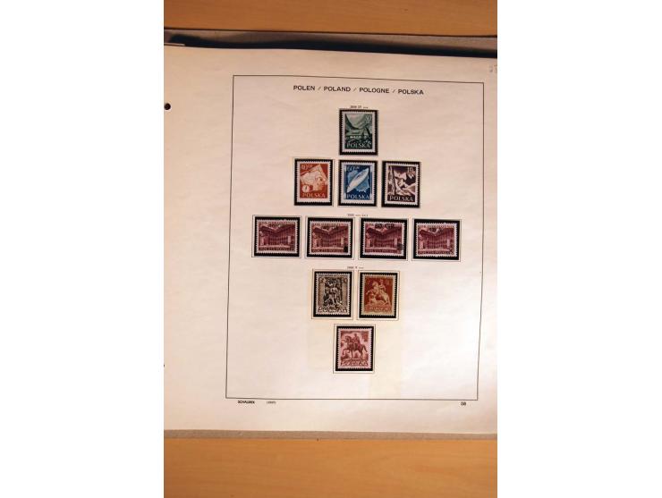 1860/1983, ungebrauchte, postfrische und gestempelte Sammlung mit Mi.-Nr. 1 im Steckbuch und in 2 Schaubek-Alben (Mi. nach An