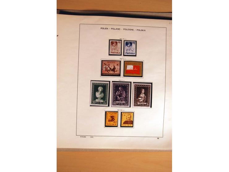 1860/1983, ungebrauchte, postfrische und gestempelte Sammlung mit Mi.-Nr. 1 im Steckbuch und in 2 Schaubek-Alben (Mi. nach An