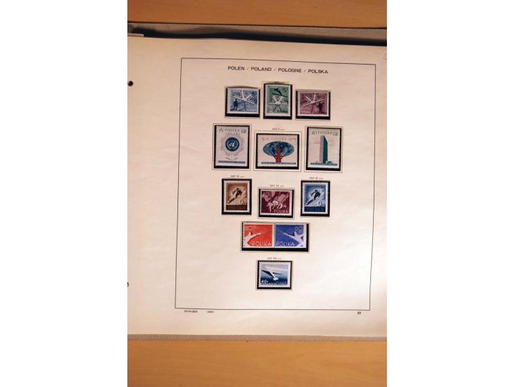 1860/1983, ungebrauchte, postfrische und gestempelte Sammlung mit Mi.-Nr. 1 im Steckbuch und in 2 Schaubek-Alben (Mi. nach An