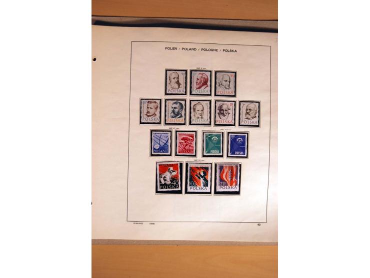 1860/1983, ungebrauchte, postfrische und gestempelte Sammlung mit Mi.-Nr. 1 im Steckbuch und in 2 Schaubek-Alben (Mi. nach An