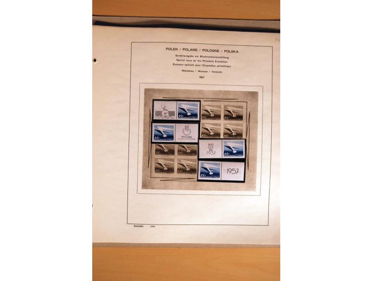1860/1983, ungebrauchte, postfrische und gestempelte Sammlung mit Mi.-Nr. 1 im Steckbuch und in 2 Schaubek-Alben (Mi. nach An