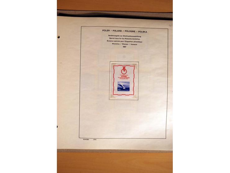 1860/1983, ungebrauchte, postfrische und gestempelte Sammlung mit Mi.-Nr. 1 im Steckbuch und in 2 Schaubek-Alben (Mi. nach An