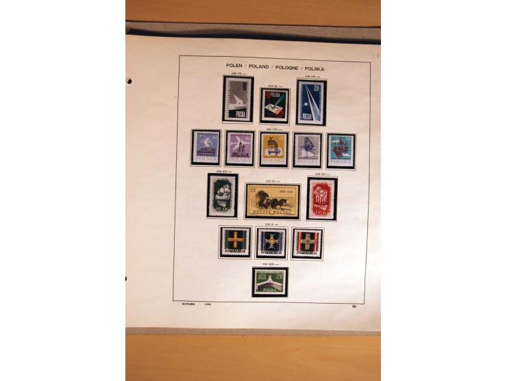 1860/1983, ungebrauchte, postfrische und gestempelte Sammlung mit Mi.-Nr. 1 im Steckbuch und in 2 Schaubek-Alben (Mi. nach An