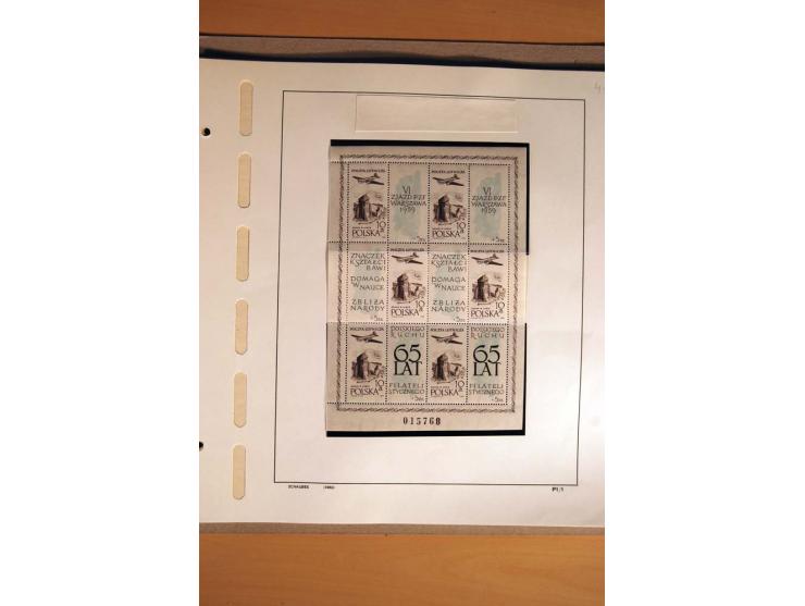 1860/1983, ungebrauchte, postfrische und gestempelte Sammlung mit Mi.-Nr. 1 im Steckbuch und in 2 Schaubek-Alben (Mi. nach An