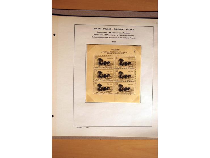 1860/1983, ungebrauchte, postfrische und gestempelte Sammlung mit Mi.-Nr. 1 im Steckbuch und in 2 Schaubek-Alben (Mi. nach An