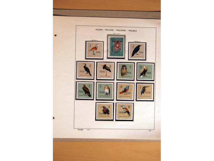 1860/1983, ungebrauchte, postfrische und gestempelte Sammlung mit Mi.-Nr. 1 im Steckbuch und in 2 Schaubek-Alben (Mi. nach An