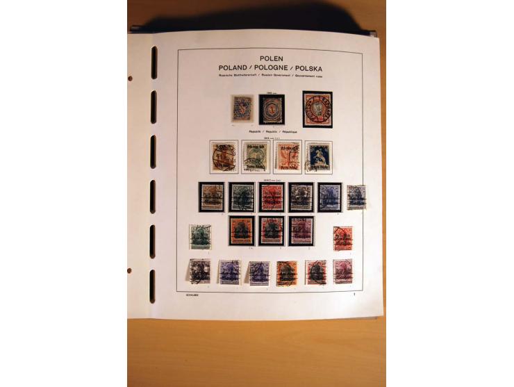 1860/1960 (ca.), ungebrauchte, postfrische und gestempelte Sammlung mit Nr. 1, Bl.1, Bl.10, schönem Teil Groszy-Aufdrucken et