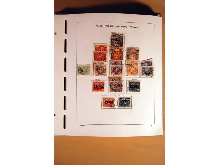 1860/1960 (ca.), ungebrauchte, postfrische und gestempelte Sammlung mit Nr. 1, Bl.1, Bl.10, schönem Teil Groszy-Aufdrucken et
