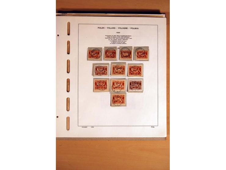 1860/1960 (ca.), ungebrauchte, postfrische und gestempelte Sammlung mit Nr. 1, Bl.1, Bl.10, schönem Teil Groszy-Aufdrucken et