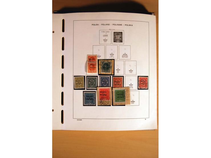 1860/1960 (ca.), ungebrauchte, postfrische und gestempelte Sammlung mit Nr. 1, Bl.1, Bl.10, schönem Teil Groszy-Aufdrucken et