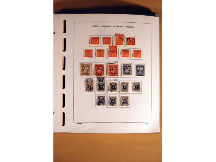 1860/1960 (ca.), ungebrauchte, postfrische und gestempelte Sammlung mit Nr. 1, Bl.1, Bl.10, schönem Teil Groszy-Aufdrucken et