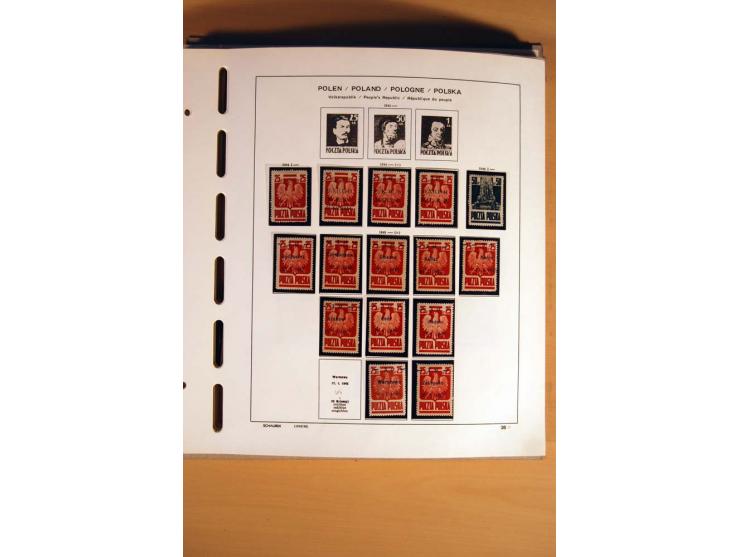1860/1960 (ca.), ungebrauchte, postfrische und gestempelte Sammlung mit Nr. 1, Bl.1, Bl.10, schönem Teil Groszy-Aufdrucken et