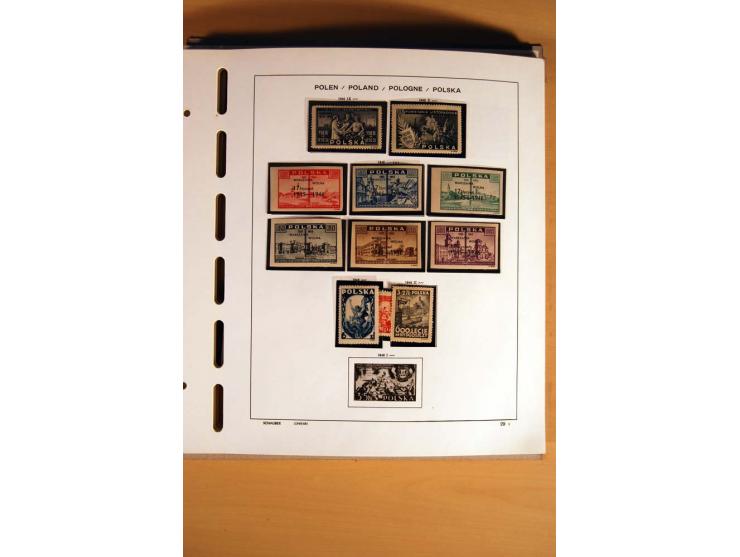 1860/1960 (ca.), ungebrauchte, postfrische und gestempelte Sammlung mit Nr. 1, Bl.1, Bl.10, schönem Teil Groszy-Aufdrucken et