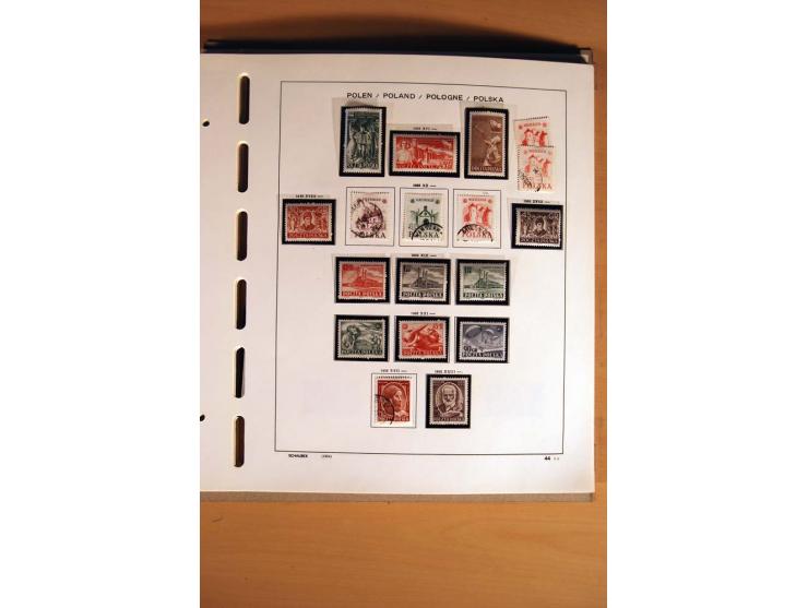 1860/1960 (ca.), ungebrauchte, postfrische und gestempelte Sammlung mit Nr. 1, Bl.1, Bl.10, schönem Teil Groszy-Aufdrucken et