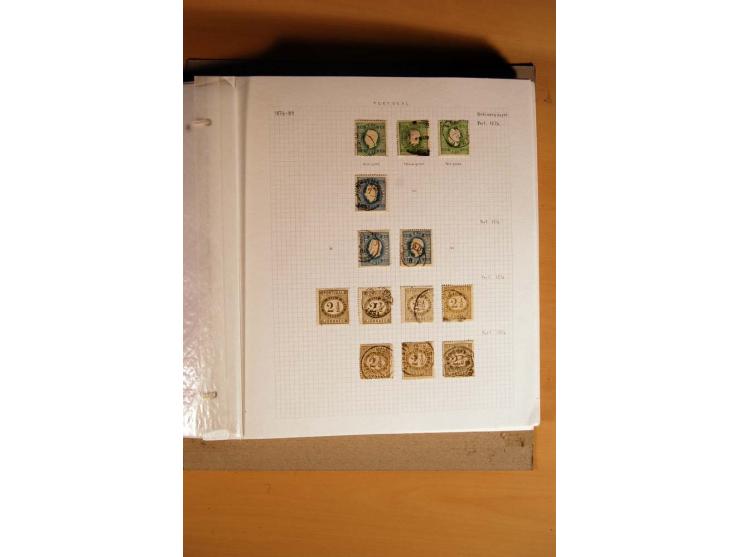 1853/1933, vorwiegend gestempelte Sammlungen mit vielen besseren Werten dabei Mi.-Nr. 1a mit Befund Alcuri und Morgoulis, Mi.