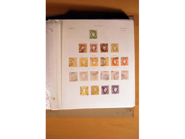 1853/1933, vorwiegend gestempelte Sammlungen mit vielen besseren Werten dabei Mi.-Nr. 1a mit Befund Alcuri und Morgoulis, Mi.