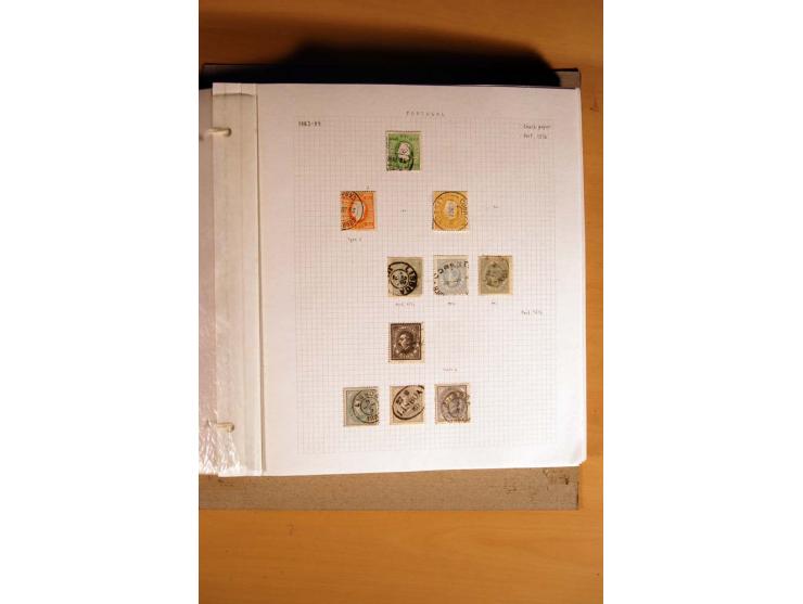 1853/1933, vorwiegend gestempelte Sammlungen mit vielen besseren Werten dabei Mi.-Nr. 1a mit Befund Alcuri und Morgoulis, Mi.