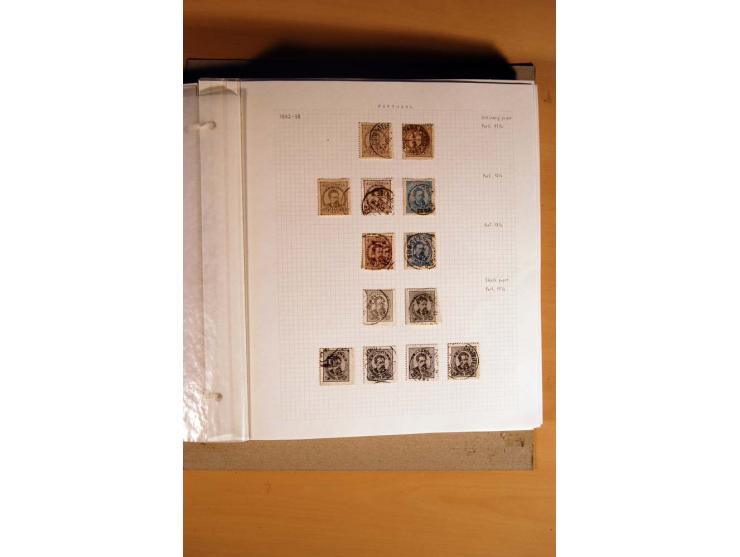1853/1933, vorwiegend gestempelte Sammlungen mit vielen besseren Werten dabei Mi.-Nr. 1a mit Befund Alcuri und Morgoulis, Mi.