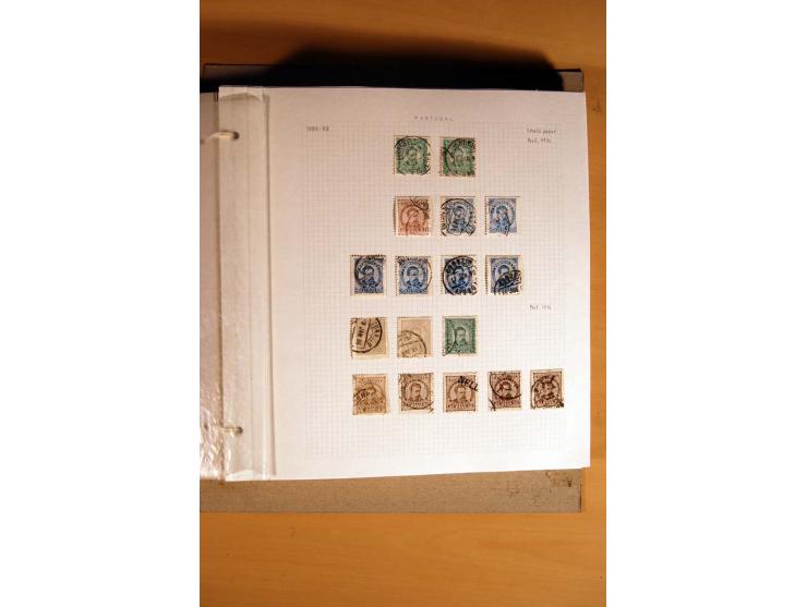 1853/1933, vorwiegend gestempelte Sammlungen mit vielen besseren Werten dabei Mi.-Nr. 1a mit Befund Alcuri und Morgoulis, Mi.