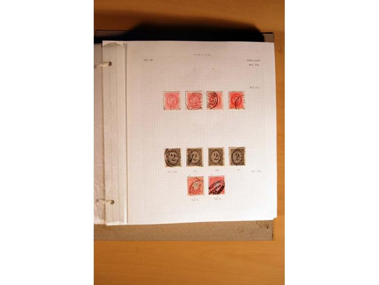 1853/1933, vorwiegend gestempelte Sammlungen mit vielen besseren Werten dabei Mi.-Nr. 1a mit Befund Alcuri und Morgoulis, Mi.